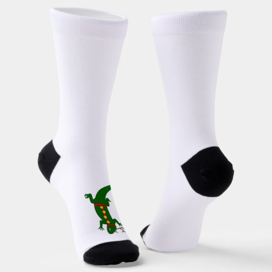 Chaussette Christmas Lizard Crew Socks (Angulaire)