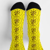 Chaussette Christogramme sacré Chi-Rho Beaux-Arts (Haut)