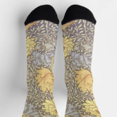 Chaussette Chrysanthème Fleurs de Mère en Fleur de William Mo (Haut)