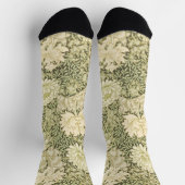 Chaussette Chrysanthème par William Morris, Art Vintage (Haut)