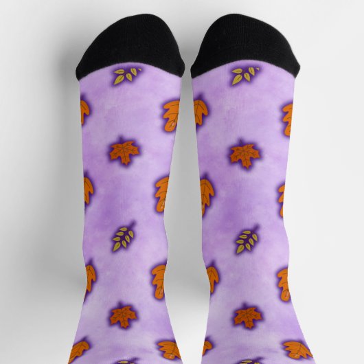 Chaussette Chute violette (Haut)