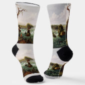 Chaussette Chutes de Saint-Anthony par Henry Lewis (Angulaire)