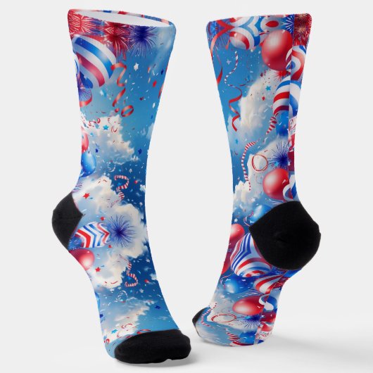 Chaussette Ciel Plein de Liberté (Angulaire)