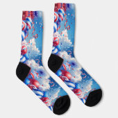 Chaussette Ciel Plein de Liberté (Droite)