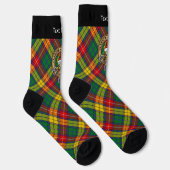 Chaussette Cimier Clan Buchanan sur des Chaussettes Tartan (Droite)