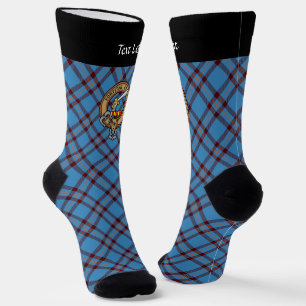 Chaussette Cimier Clan Elliot sur les vieilles chaussettes de