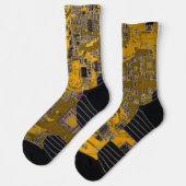 Chaussette Circuit imprimé circuit imprimé circuit circuit ci (Gauche)
