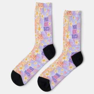 CHAUSSETTE CITATION VOUS Y ARRIVEREZ
