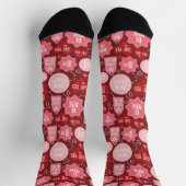 Chaussette Citations de la Saint-Valentin  (Haut)
