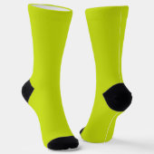 Chaussette Citron amer (couleur unie) (Angulaire)