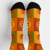 Chaussette Citrouilles Heureuses (Haut)