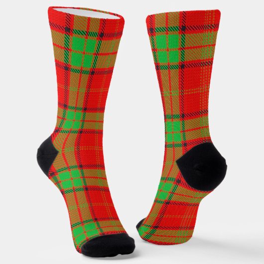 Chaussette Clan Adair Tartan (Angulaire)