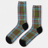 Chaussette Clan Anderson Chaussettes Tartan (Gauche)