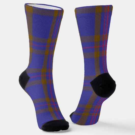Chaussette Clan Elliot Tartan (Angulaire)