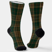 Chaussette Clan Fitzsimmons Chaussettes Tartan Plaid (Angulaire)