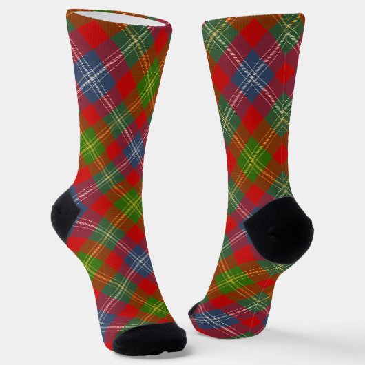 Chaussette Clan Forrester Tartan (Angulaire)