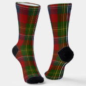 Chaussette Clan Forrester Tartan Chaussettes Plaid (Angulaire)