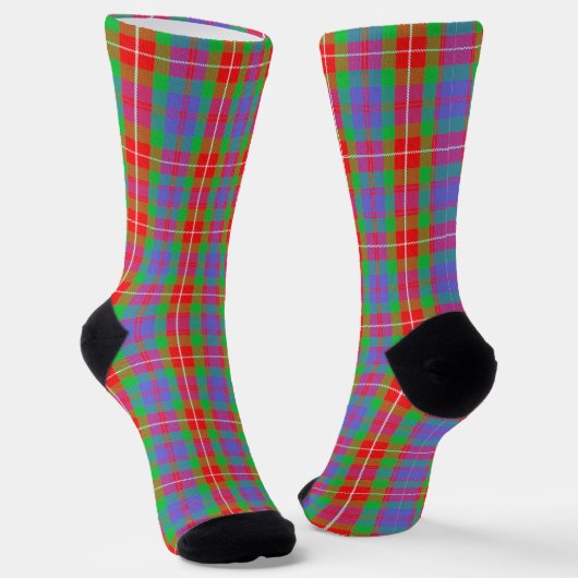 Chaussette Clan Fraser Tartan (Angulaire)