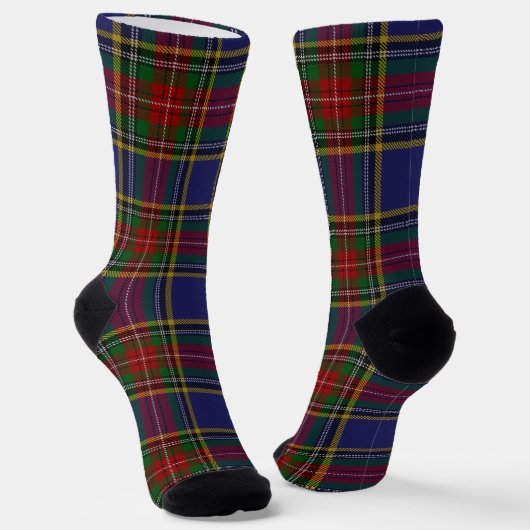 Chaussette Clan MacBeth Tartan (Angulaire)