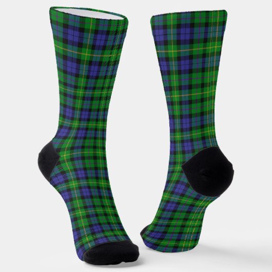 Chaussette Clan MacBride Tartan (Angulaire)