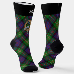 Chaussette Clan MacDonell de Glengarry Crête sur Tartan