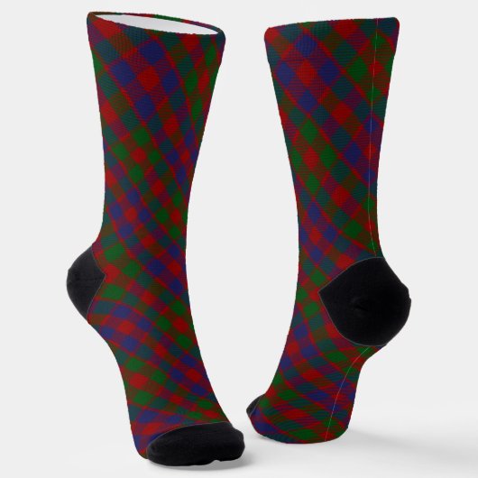 Chaussette Clan MacGowan Tartan (Angulaire)