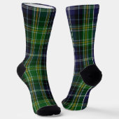 Chaussette Clan MacKellar Tartan Plaid (Angulaire)