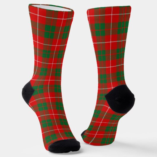 Chaussette Clan MacKinnon Tartan (Angulaire)