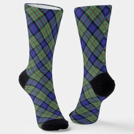 Chaussette Clan MacLaren Chaussettes Tartan (Angulaire)