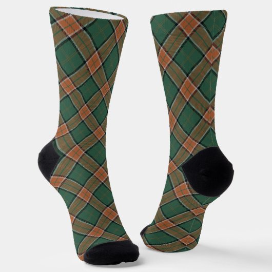 Chaussette Clan Pollock Tartan (Angulaire)
