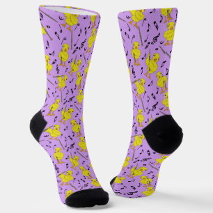 Chaussette Clarinet Chick Clarinets Notes musicales Chaussett
