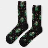 Chaussette Clark Griswold Chaussettes Motifs de couronne de N (Gauche)