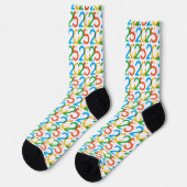 Chaussette Classe Abstraite moderne de 2025 Chaussettes (Gauche)
