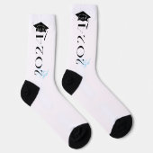 Chaussette Classe Élégante De | Diplômé Monogramme (Droite)