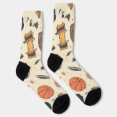 Chaussette Classic Spider-Man with Dynamic Cosmic Background (Droite)
