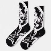 Chaussette Classique de la science-fiction : chaussettes Cybe (Gauche)