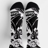 Chaussette Classique de la science-fiction : chaussettes Cybe (Haut)