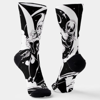 Chaussette Classique de la science-fiction : chaussettes Cybe