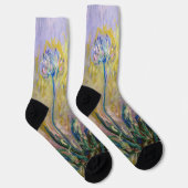 Chaussette Claude Monet - Agapanthus (Droite)