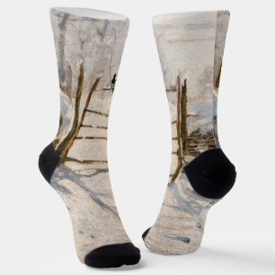 Chaussette Claude Monet - La Pie