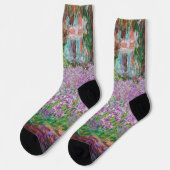 Chaussette Claude Monet - Le jardin de l'artiste à Giverny (Gauche)