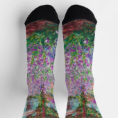 Chaussette Claude Monet - Le jardin de l'artiste à Giverny (Haut)