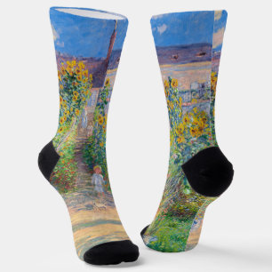 Chaussette Claude Monet - Le jardin de l'artiste à Vetheuil