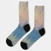Chaussette Claude Monet Les maisons du Parlement Coucher de s (Gauche)