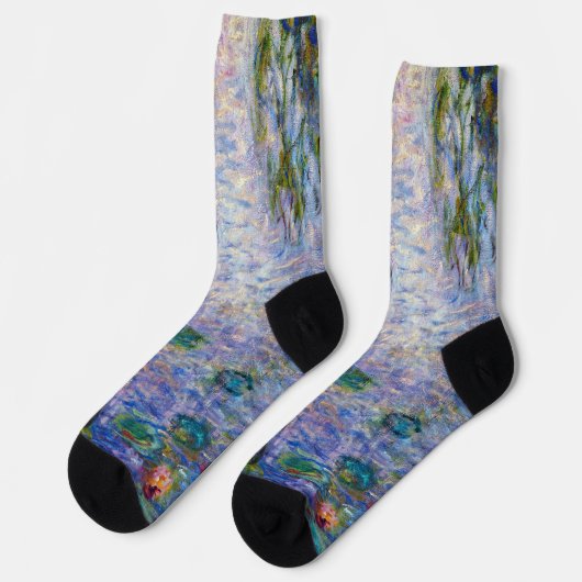 Chaussette Claude Monet - Lys d'eau (Gauche)