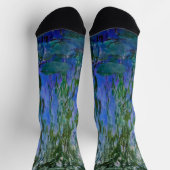 Chaussette Claude Monet - Lys d'eau avec saule plumant (Haut)