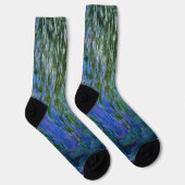 Chaussette Claude Monet - Lys d'eau avec saule plumant (Droite)