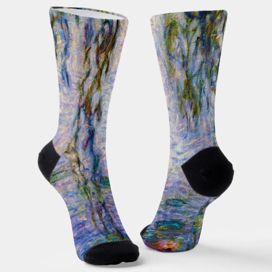 Chaussette Claude Monet - Nymphéas (Angulaire)