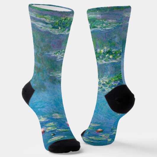 Chaussette Claude Monet - Nymphéas 1906 (Angulaire)