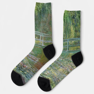 Chaussette Claude Monet Pont Japonais Nymphéas Art